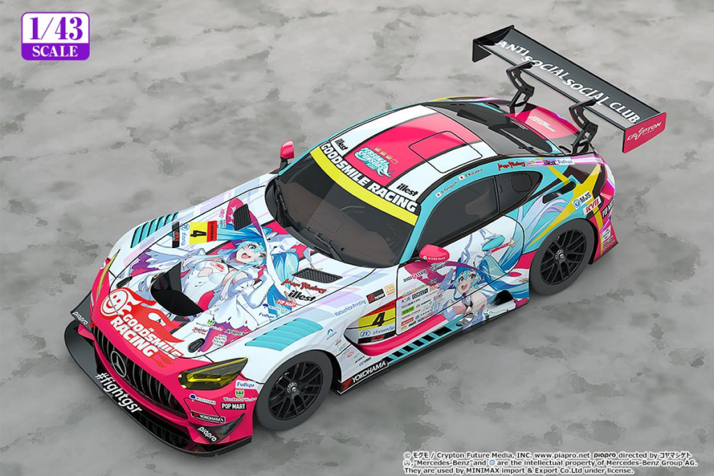 Hatsune Miku Racing Car