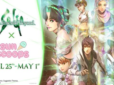 SaGa Emerald Beyond Ice Cream at Tsun Scoops