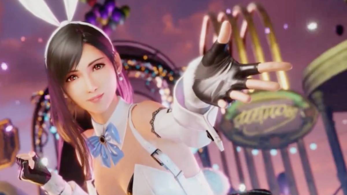 See FFVII Ever Crisis Bunny Tifa and Party Cait Sith Trailers