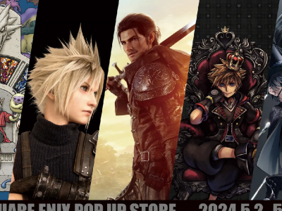 square enix pop-up store