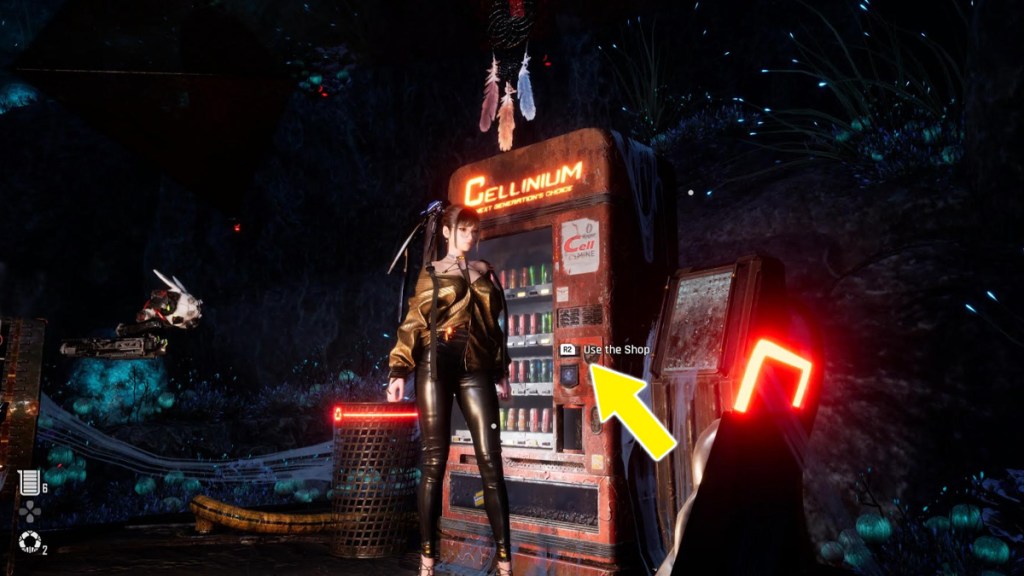 Stellar Blade Camp Vending Machine