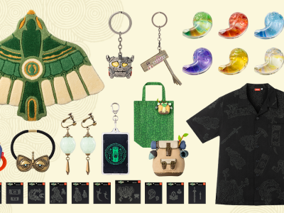 The Legend of Zelda Tears of the Kingdom merchandise at Nintendo Tokyo Kyoto and Osaka physical stores