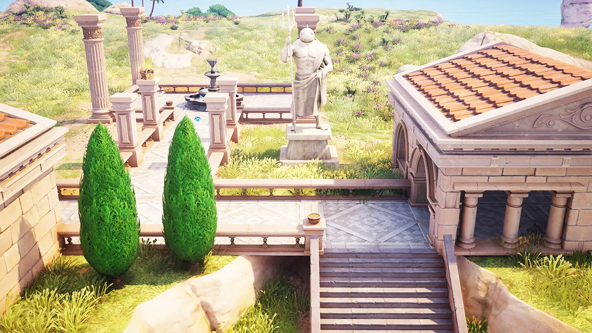 Where is Coastal Columns in Fortnite (Exact Location)