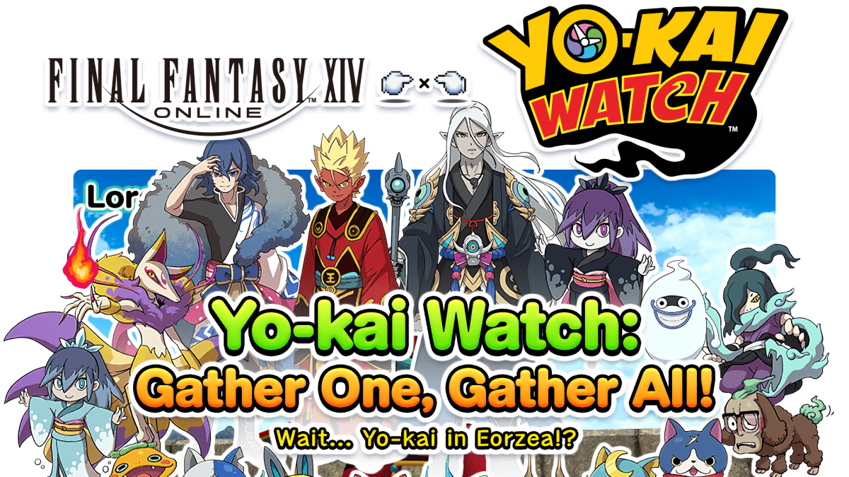 Final Fantasy XIV Yo-Kai Watch event
