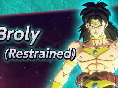 Broly Restrained Joins Dragon Ball Xenoverse 2 as DLC