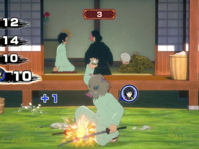 Demon Slayer Sweep the Board Inosuke gameplay - game also coming to PS5 PS4 Xbox One Series X and PC Steam