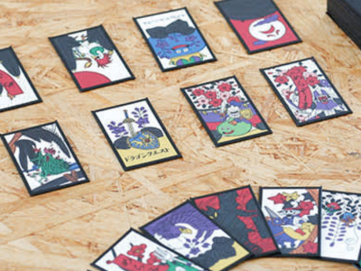 dragon quest hanafuda tarot header