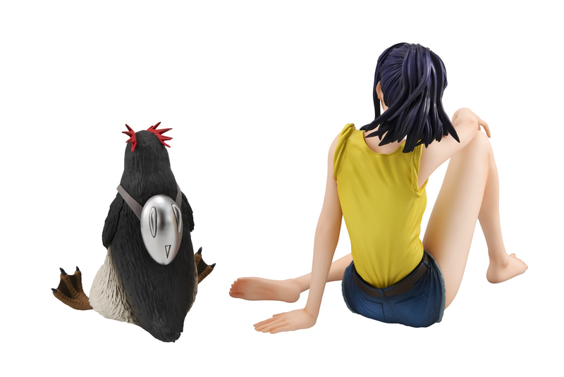Evangelion Misato et Pen Pen GALS figurine set 2 - dos