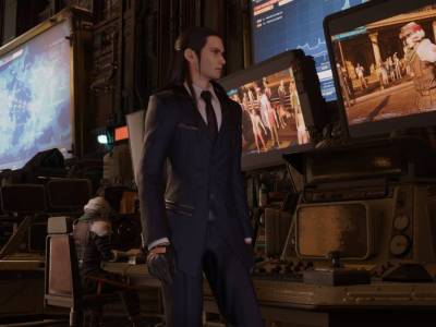 FFVII Tseng Turks Suit Concept Art Shows Other Costume Ideas 