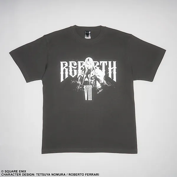 T-shirts Final Fantasy VII par Square Enix 2 - Moitié Sephiroth