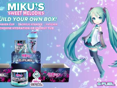 Hatsune Miku GFuel Flavor Tastes Like Watermelon and Strawberry