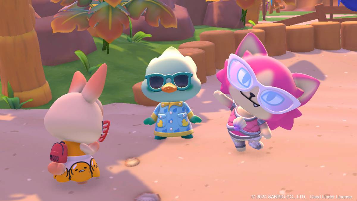Hello Kitty Island Adventure Face and Back Accessories Added in 1.7