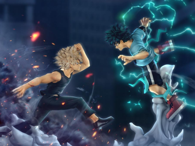 My Hero Academia Combination Battle figures - Izuku Deku Midoriya vs Katsuki Kacchan Bakugo