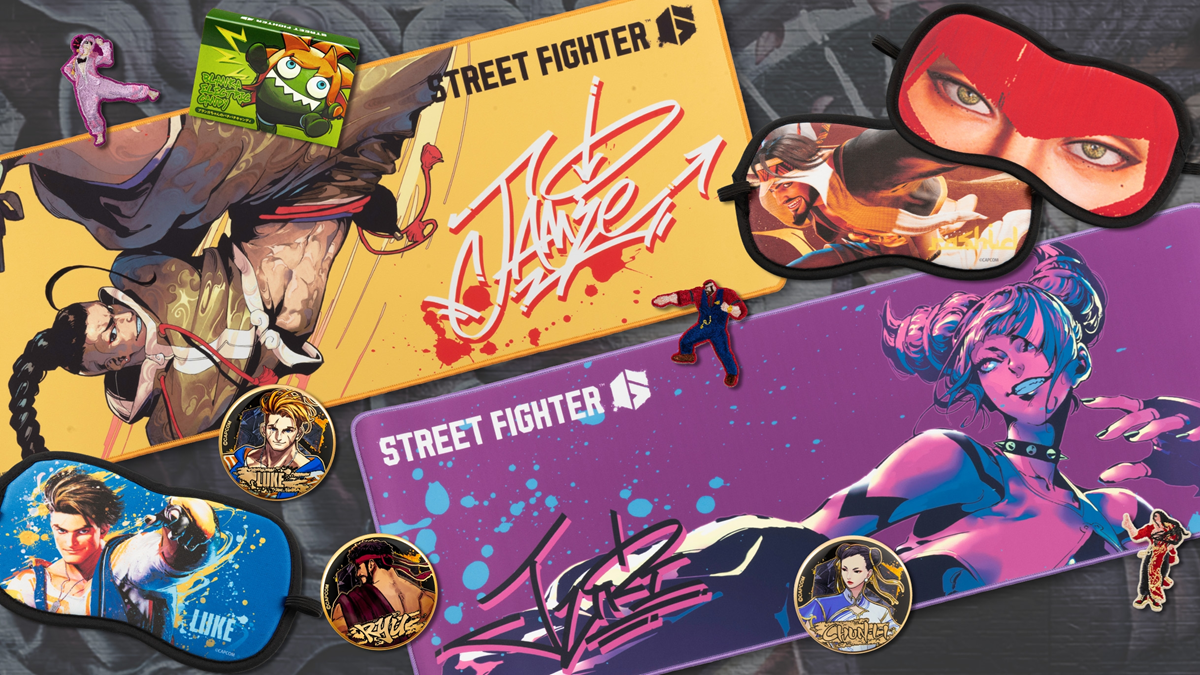 New Street Fighter 6 Merchandise Includes Character Eye Masks