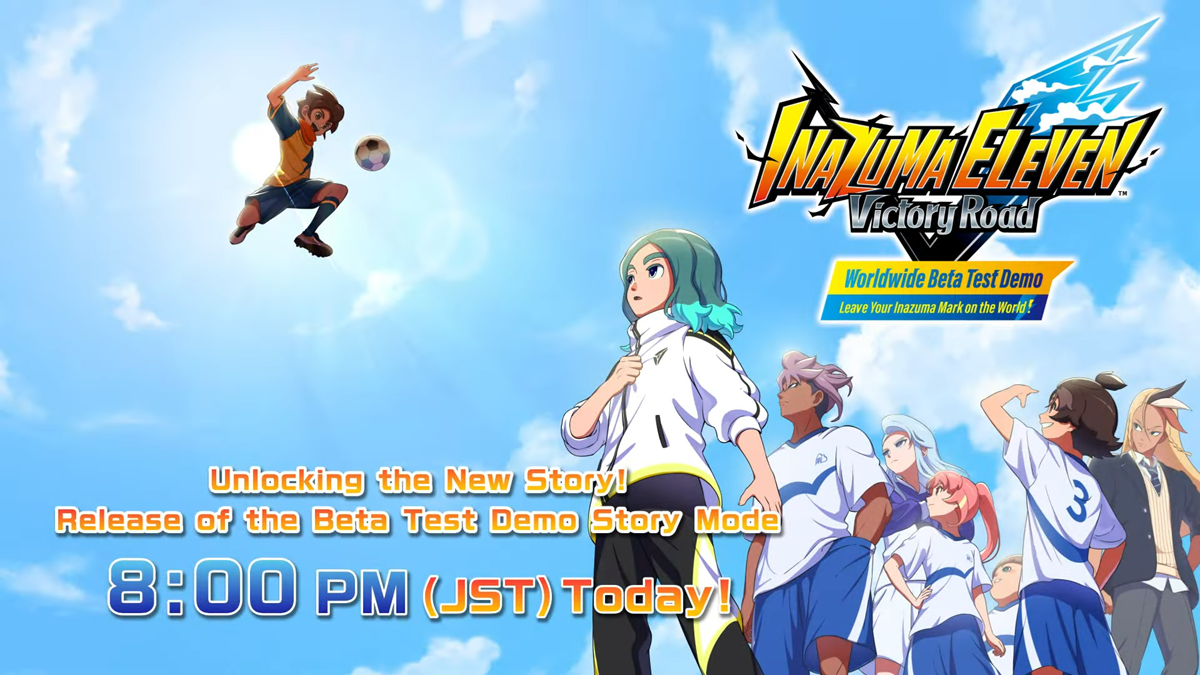 Story Mode Added to Inazuma Eleven: Victory Road Beta Test