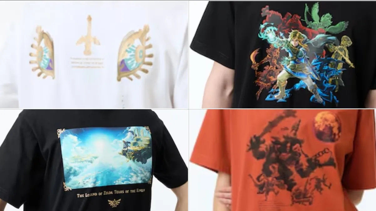 Every Uniqlo Game Shirt Collection Released So Far - Siliconera