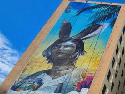 FFXIV Dawntrail Art, Aetheryte Appearing Worldwide