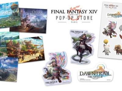 Final Fantasy XIV Pop-Up Store Brings Merchandise to Paris 1 Final Fantasy XIV Merchandise