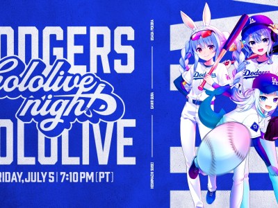 hololive dodgers key visual