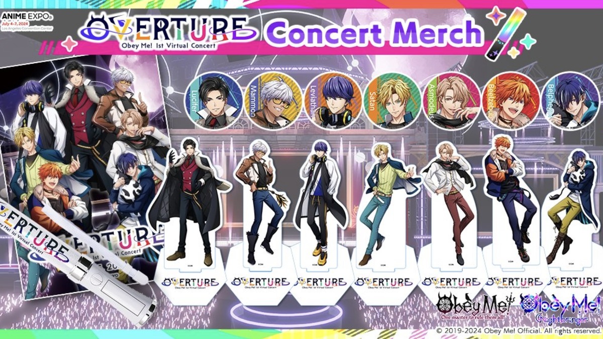 Best Anime Expo 2024 Exclusive Merchandise Obey Me!