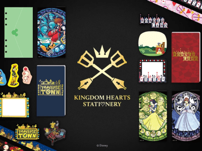 Kingdom Hearts Stationery Merchandise Coming in September