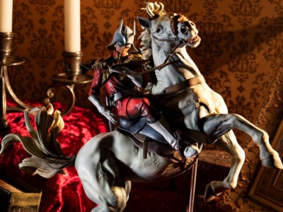 Mobile Suit Gundam Char Aznable -Encounter- horseriding figure