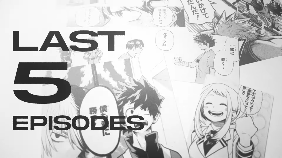 My Hero Academia Manga Ends in 5 Chapters - Siliconera