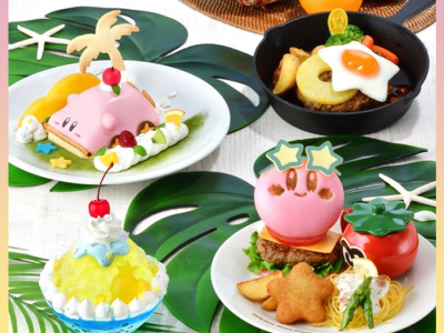 Kirby Café Summer Merchandise