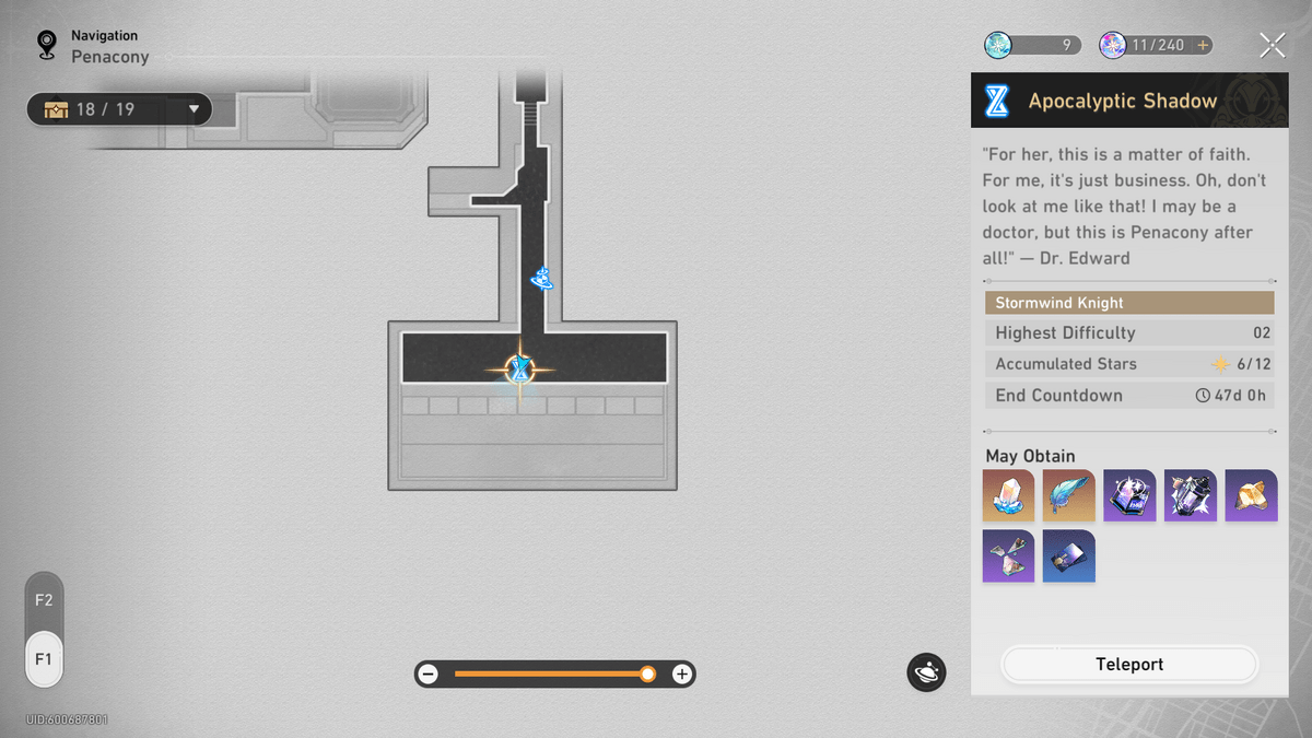 star rail apocalyptic shadow free xueyi