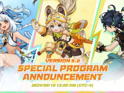 5.0 Genshin Impact Special Program Is Earlier Than Usual