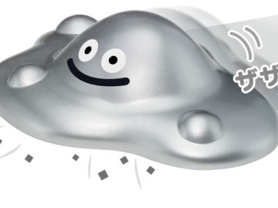 Dragon Quest Liquid Metal Slime as electric floor cleaner
