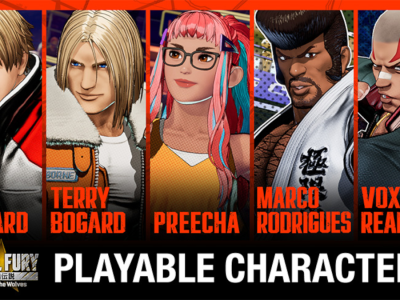 Fatal Fury City of the Wolves demo characters in Evo 2024