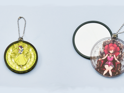 kingdom hearts acrylic mirrors