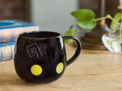 Kingdom Hearts Face Mug Inspired by Shadow Heartless