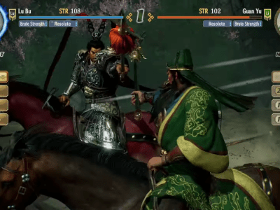 Lu Bu VS Guan Yu in Romance of the Three Kingdoms 8 Remake releasing simultaneously worldwide in October 2024