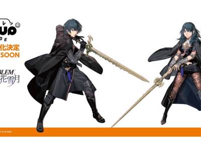 Male and Female Fire Emblem: Three Houses Byleth Figures Announced