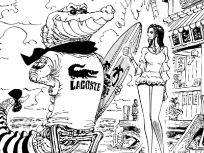One Piece x Lacoste Collaboration Stars Nico Robin