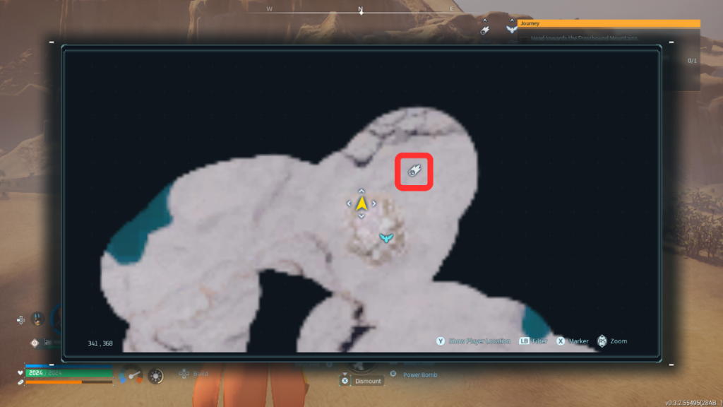 Palworld Meteorite Location