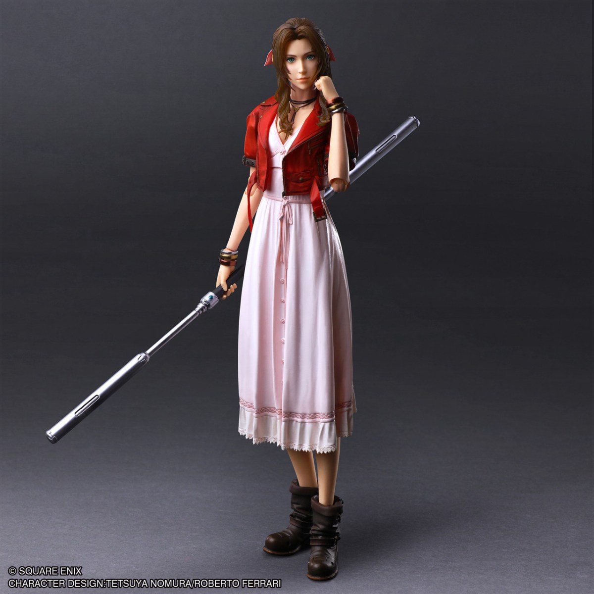 Zobacz figurki Aerith i Eleny z gry FFVII Rebirth Play Arts Kai