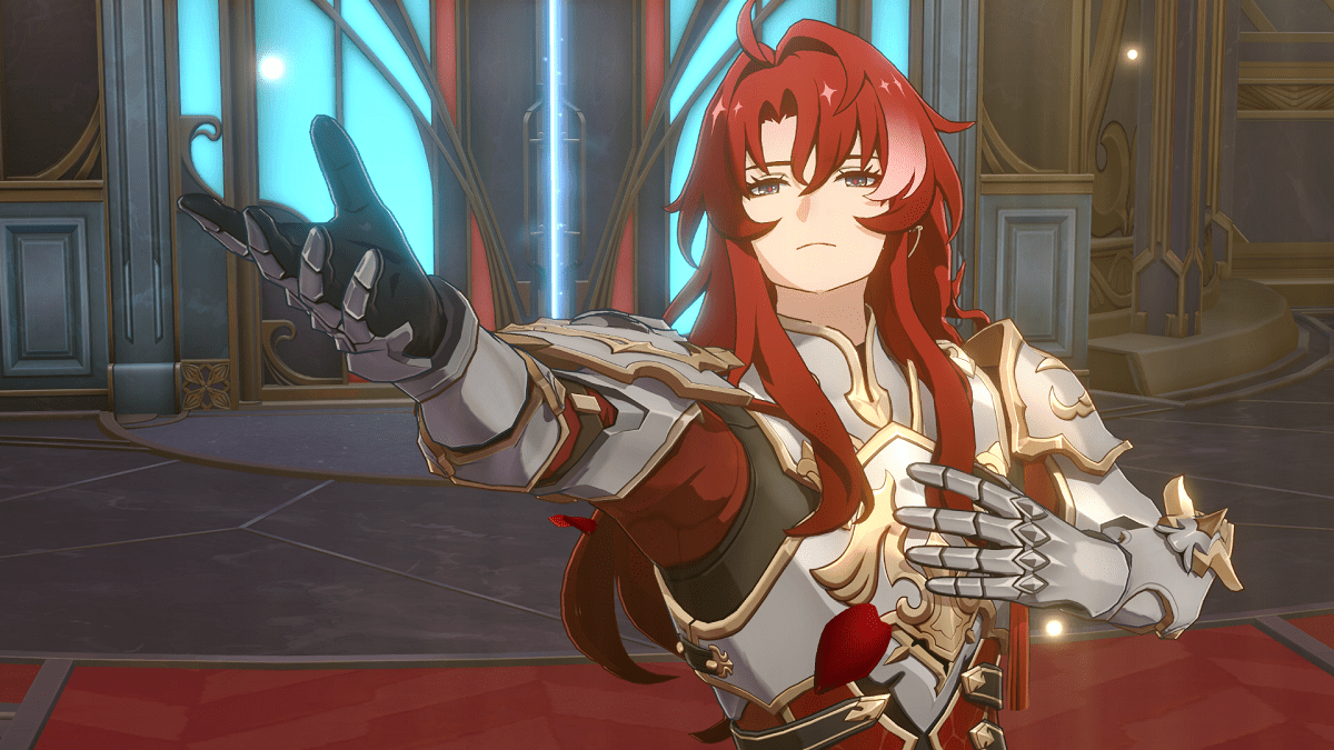 star rail argenti idle animation