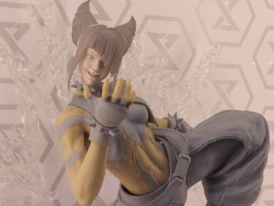 Street Fighter 6 Juri Figure Appears in a Classic Pose