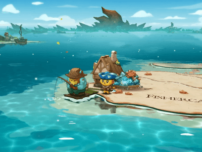 Cat Quest 3 Grumpy Fishercat