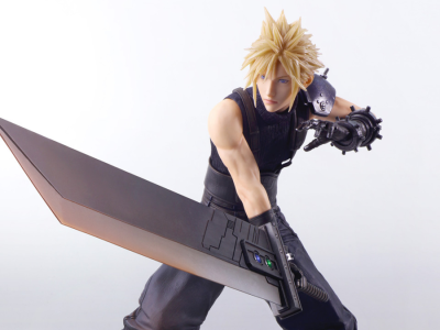 Final Fantasy VII FFVII Rebirth Cloud Strife Static Arts figure
