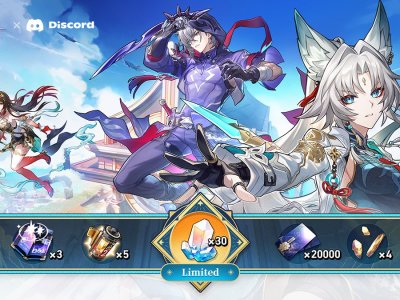 Promotional image for the Honkai: Star Rail Discord Quest event