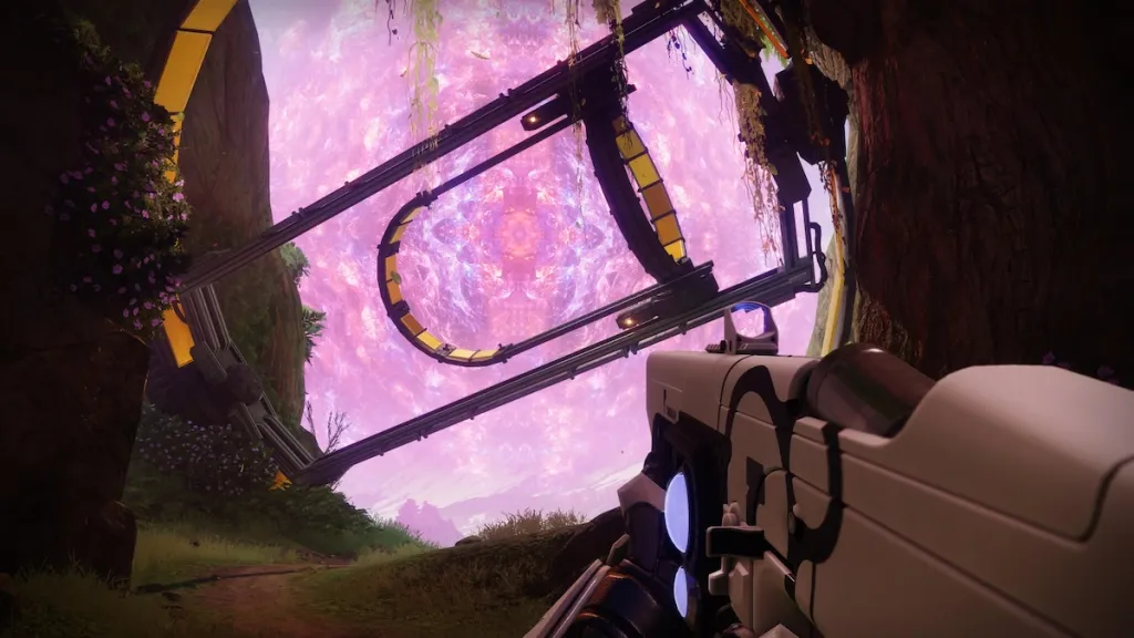 Screenshot from Destiny 2, Bungie's live-service game, and the Final Shape Expansion