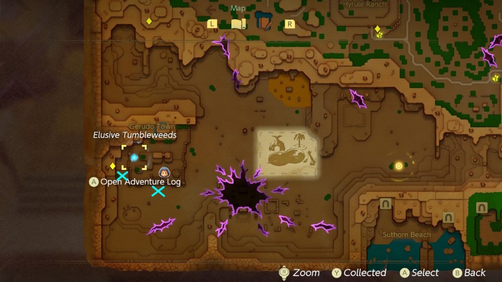 How to Complete Elusive Tumbleweeds in LOZ Echoes of Wisdom