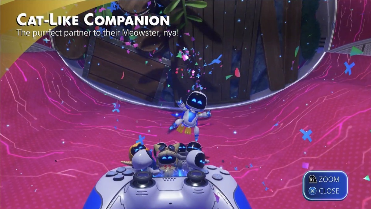 Where to find the Monster Hunter Palico in Astro Bot