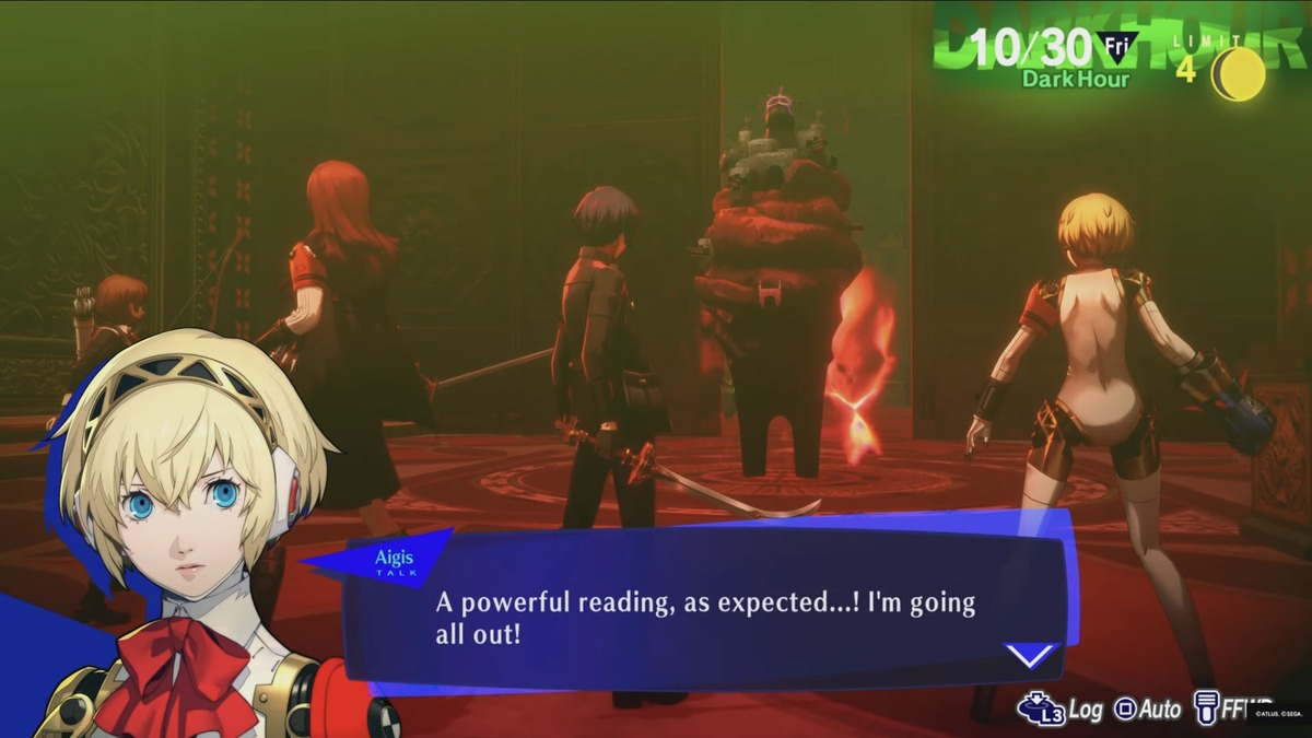 Persona 3 Reload Episode Aigis Avenger Knight and Death Castle Weaknesses