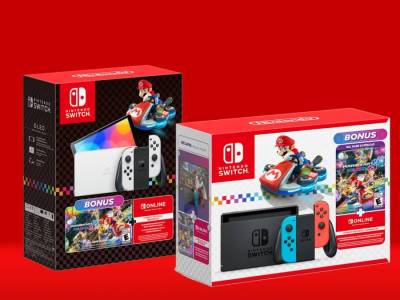 Nintendo Switch Holiday Bundles Include OLED Mario Kart 8 Deluxe One