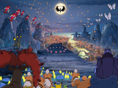 Pokemon short animation celebrating Asian Mid-Autumn Festival by Shanghai Animation Film Studio